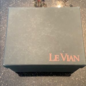 Authentic LeVian Watch Box (Black)